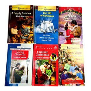 Harlequin Silhouette Christmas Romance Novels  Special  Edition Book  Lot of 6 u